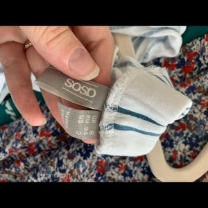 ASOS Crop Top and Pant Combo